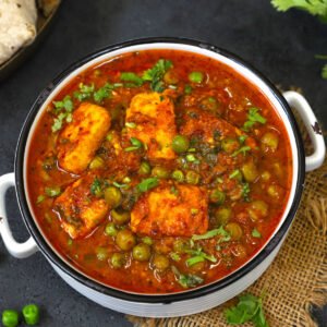 Matar paneer masala