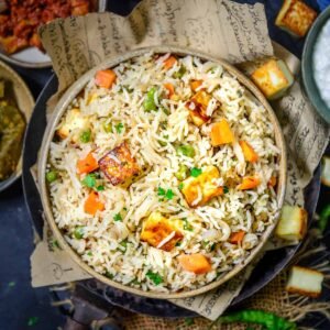 Paneer Rice or Noodles