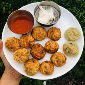 Chicken BBQ Momos