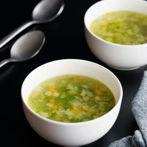Veg clear soup