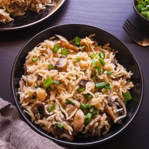 Mushroom Rice or Noodles