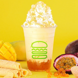 Mango bubble shake